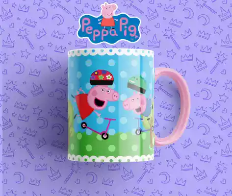 vectores plantilas PEPPA PIG,CARICATURA,NIÑA,NIñOS,